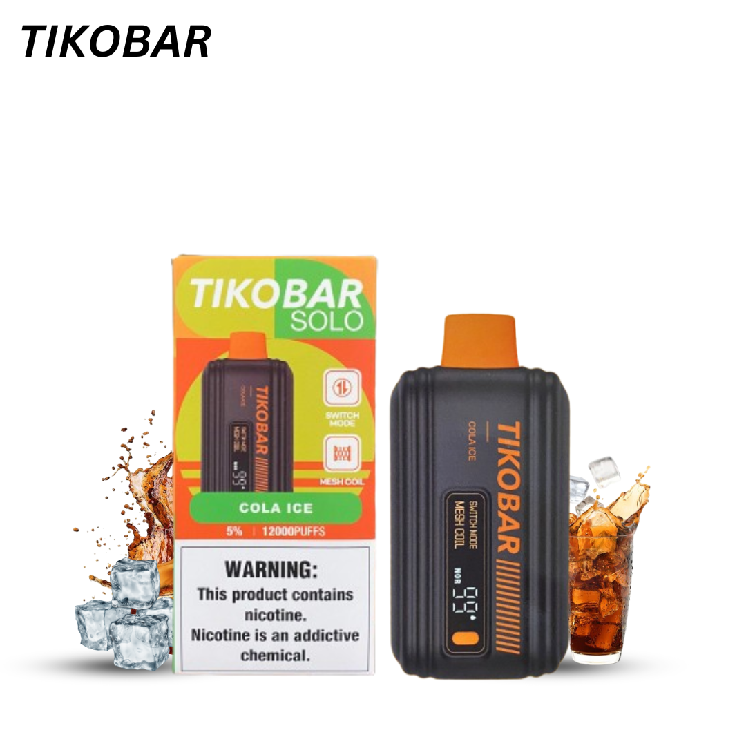 TIKOBAR SOLO 12000 puffs 50mg Cola Ice